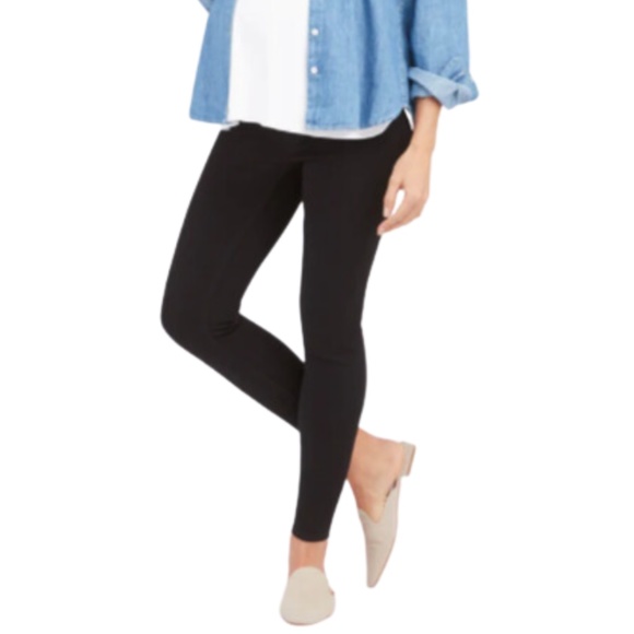 Like New SPANX Mama Jean-ish Leggings - Black - Picture 11 of 11